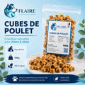 Cubes de poulet naturels