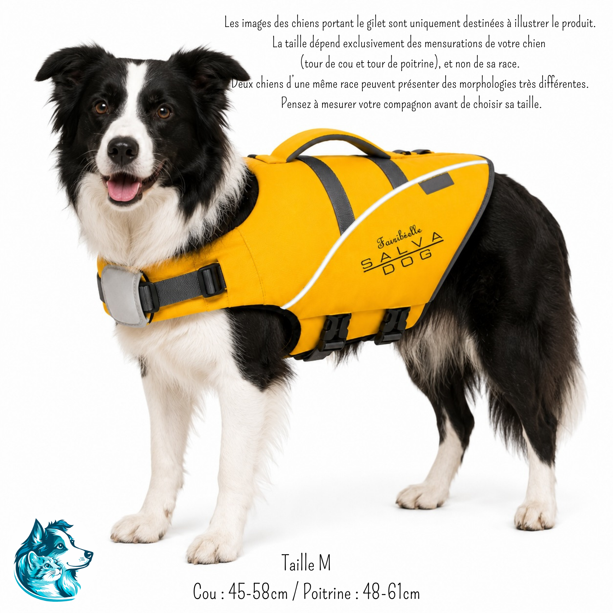 SALVADOG - Gilet de sauvetage pour chien