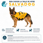 SALVADOG - Gilet de sauvetage pour chien