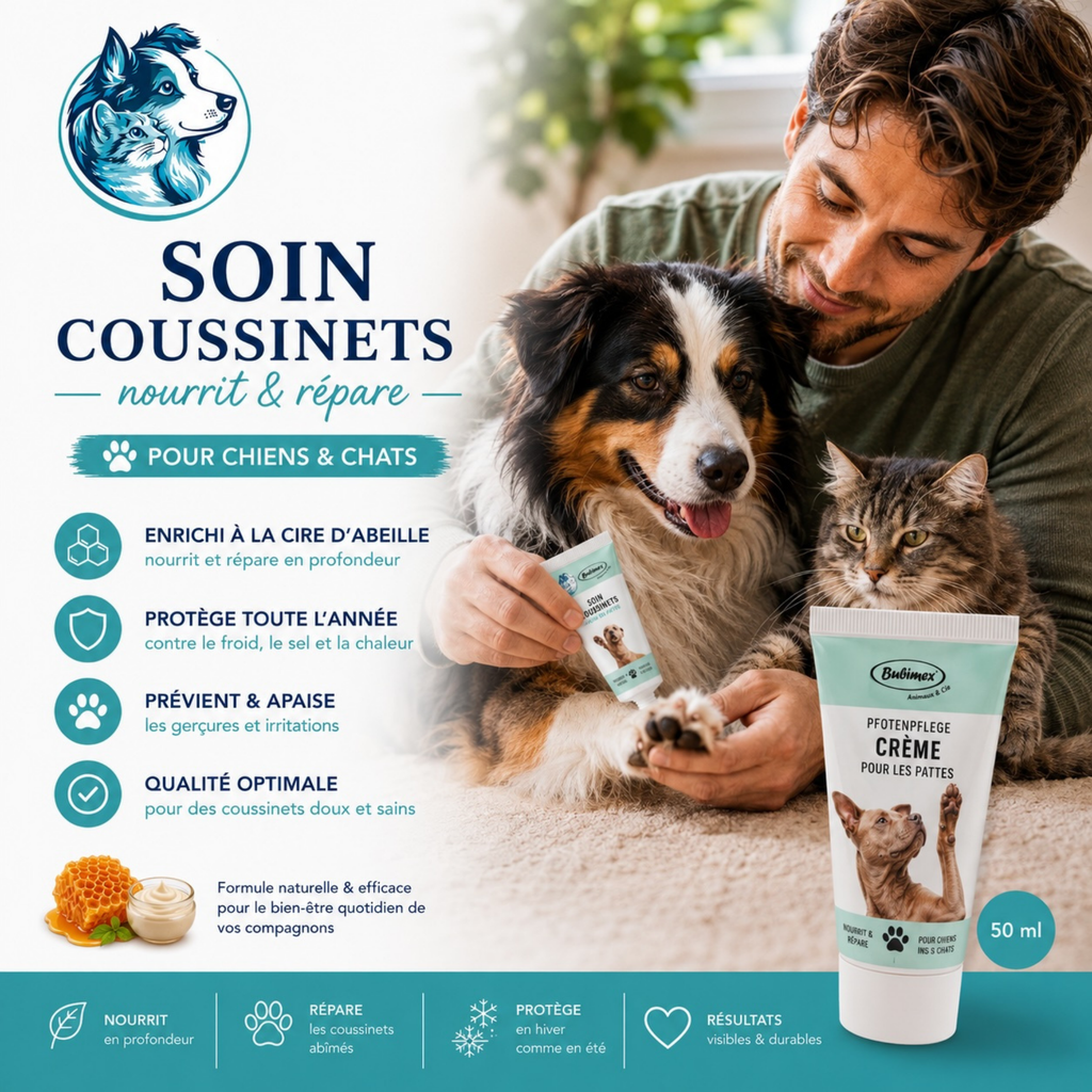 CRÈMI – Crème Réparatrice pour Coussinets