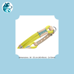 NORI Lime – Collier Corde & Cuir Premium