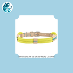 NORI Lime – Collier Corde & Cuir Premium