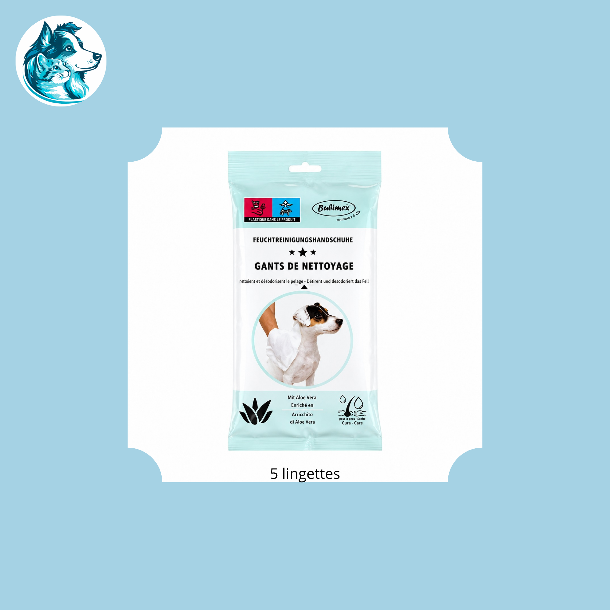 GANTI – Gant Nettoyant Sans Rinçage