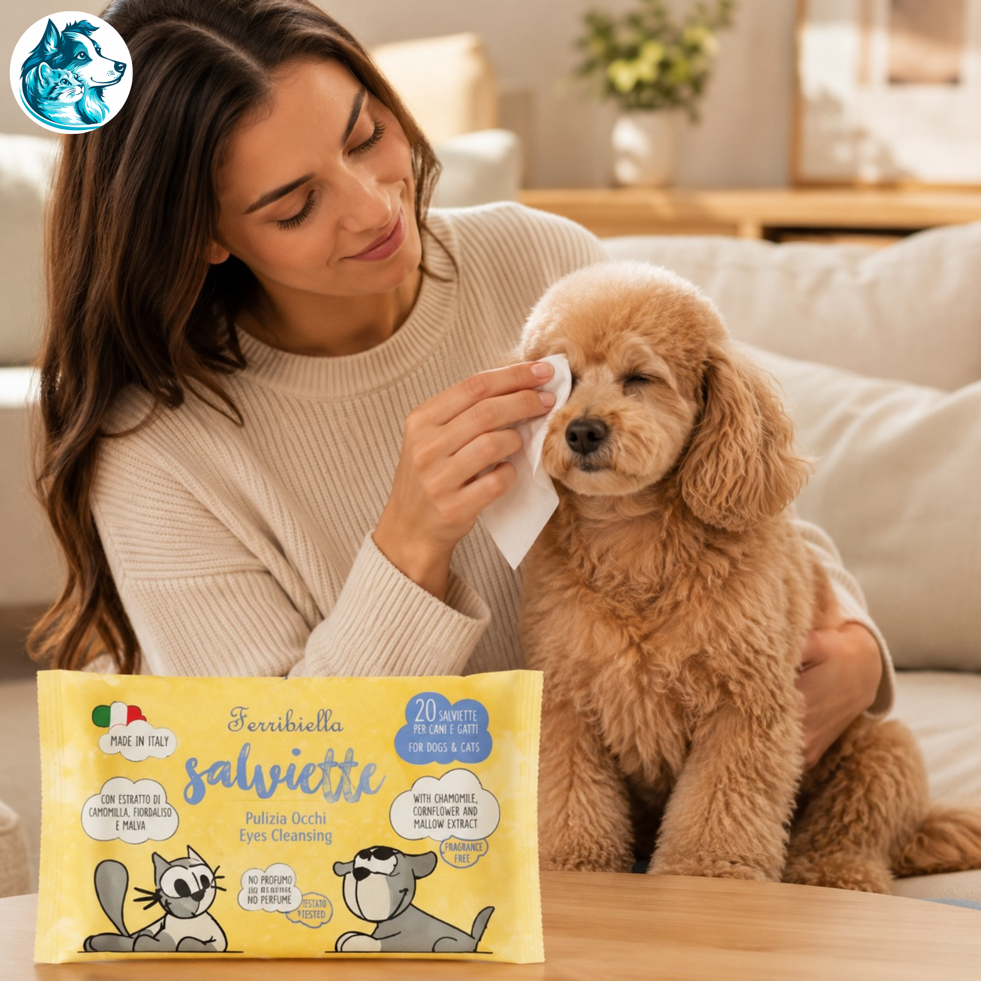 LUCI – Lingettes Nettoyantes pour les Yeux