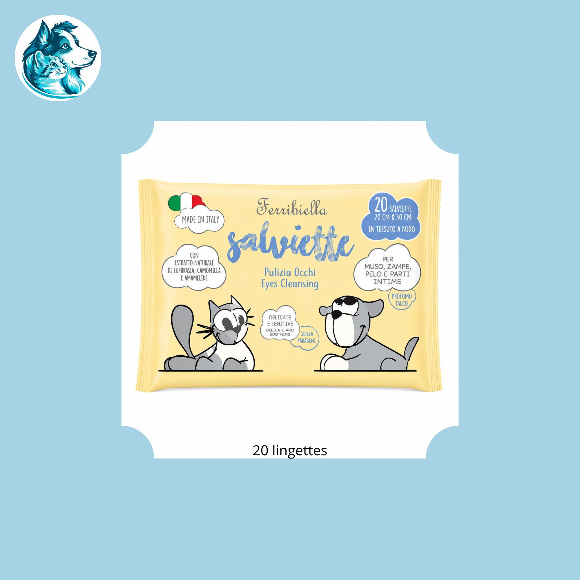LUCI – Lingettes Nettoyantes pour les Yeux