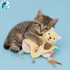 MIKI  – Doudou Battement de Cœur pour Chaton