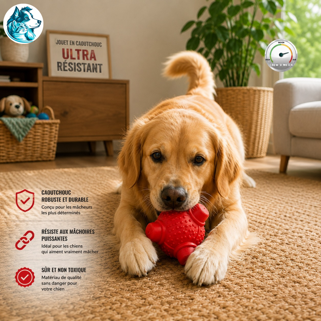 RUBBI – Balle Ultra Strong en Caoutchouc