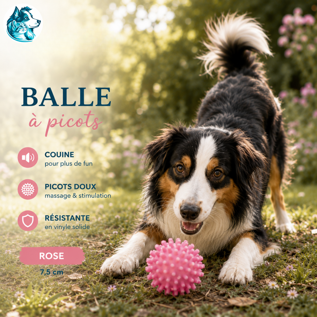 SPIKI – Balle hérisson sonore