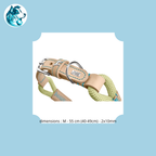 NORI Menthe – Collier Corde & Cuir Premium
