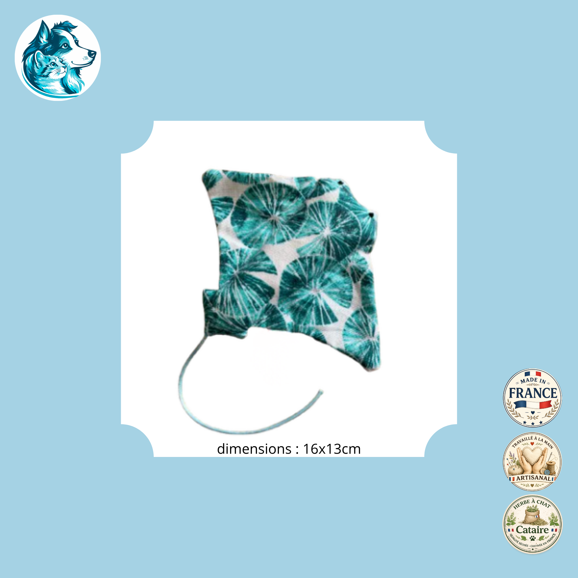 Doudou INSTINCT Raie manta