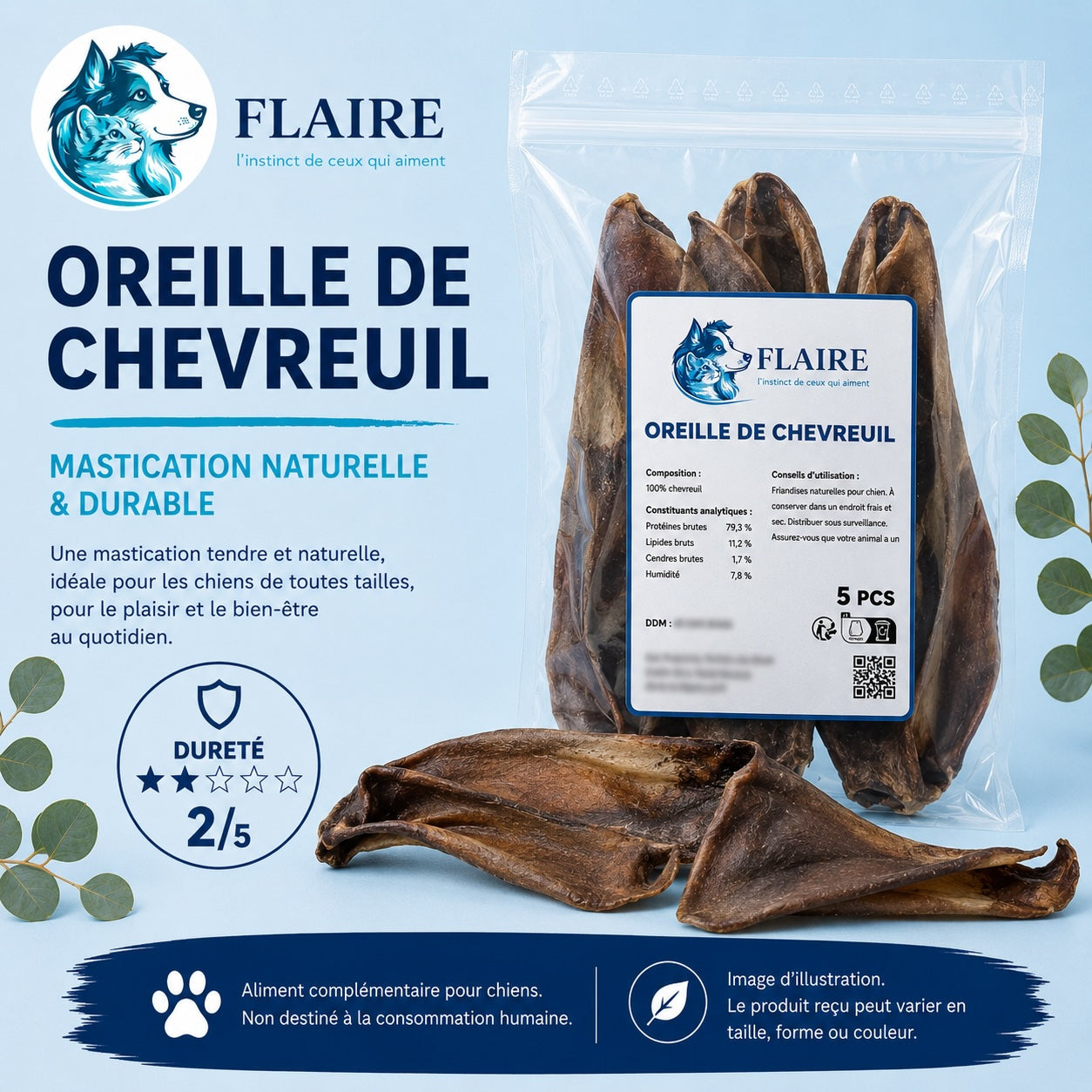 Oreille de chevreuil