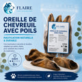 Oreille de chevreuil (avec poils)