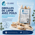Oreille de lapin (avec poils)
