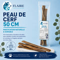 Peau de Cerf naturelle - 50cm