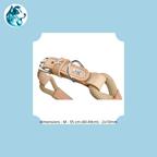 boucle de laisse beige 