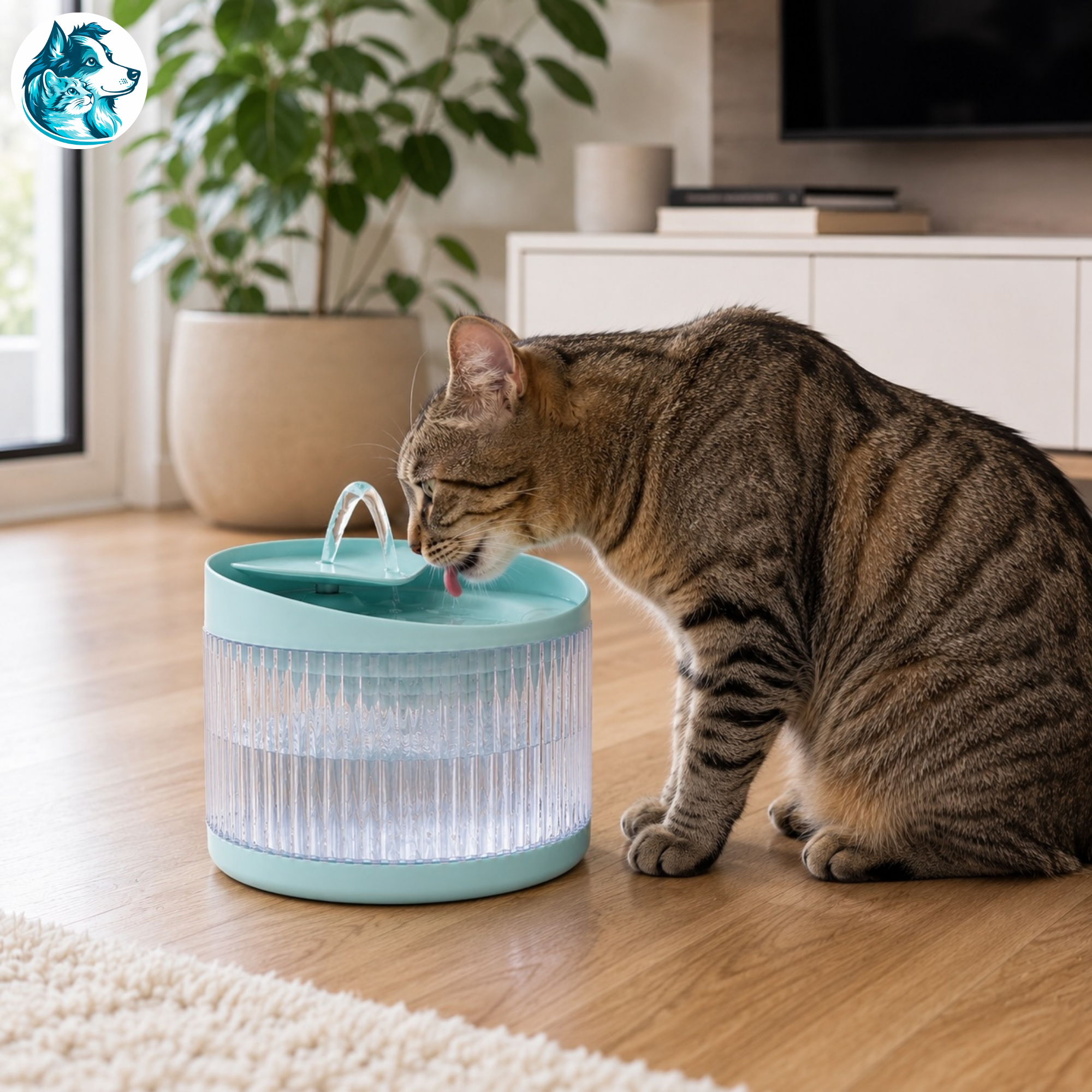 fontaine à eau pour chat 